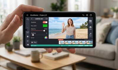 kinemaster green screen effect