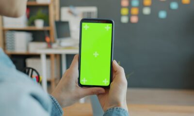 video editing app with green screen