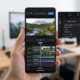 professional mobile video editing interface with multi-layer timeline and 4K export options - video editing app no watermark